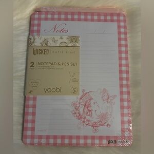 Wicked X Katie Kime for Target Limited Édition Yoobi Notepad Pen Green Elphaba